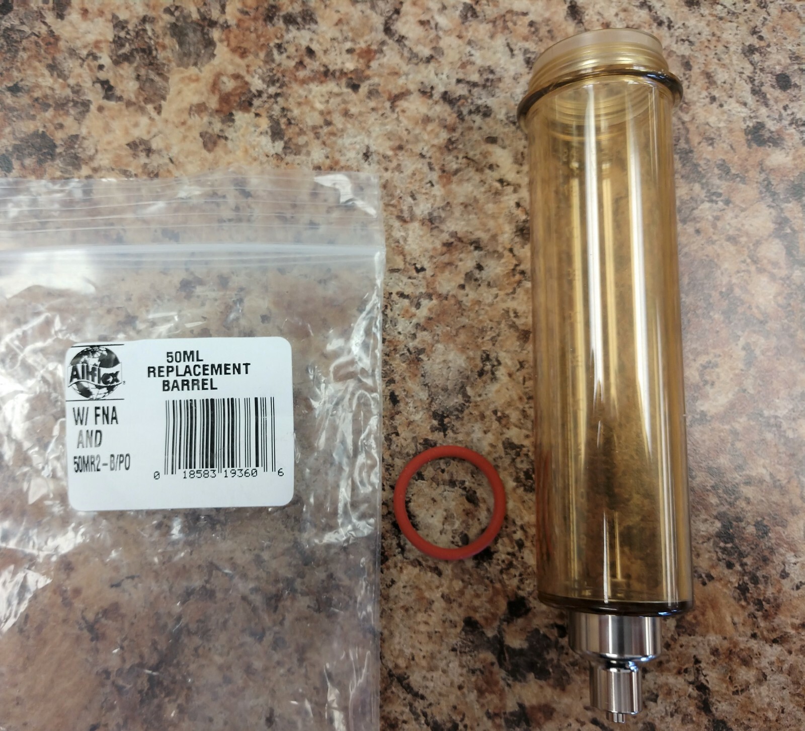 Allflex 50cc Repeater Syringe Replacement Barrel with O Ring