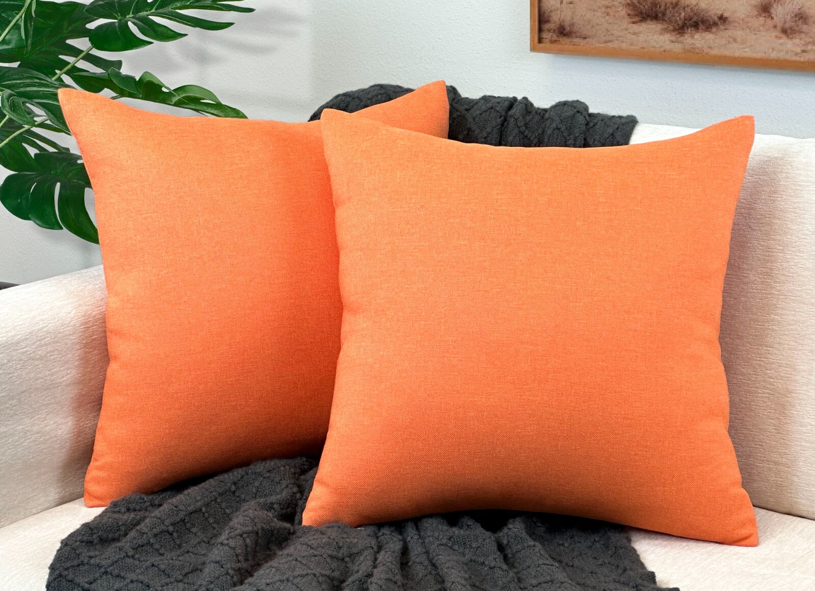 Aiking Home ( 2 Pack ) 18" x 18" Cozy Decorative Throw Pillow Covers