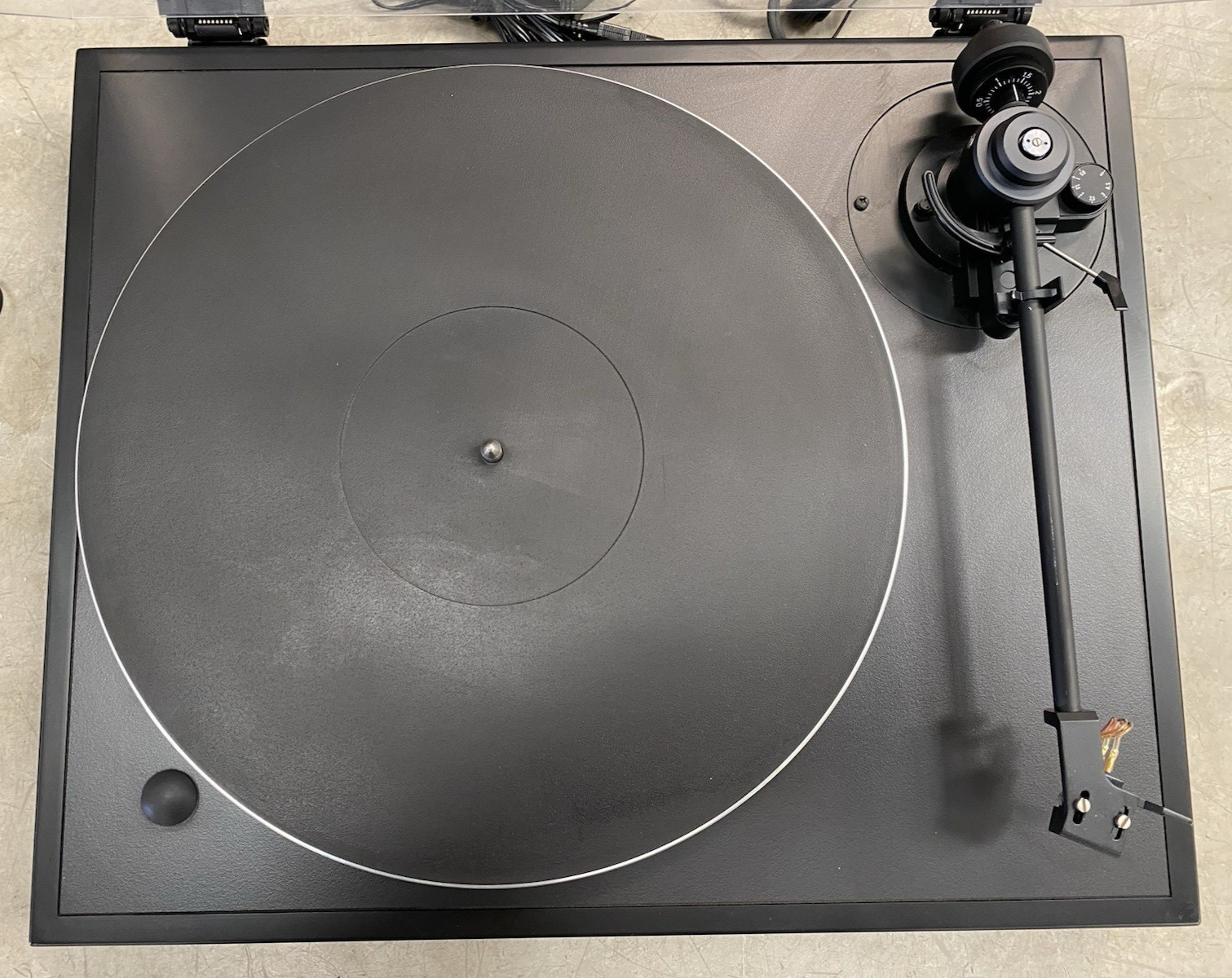 Ariston Q Deck Transcription Belt Drive Turntable w/ Andante HSP - SHOWN WORKING