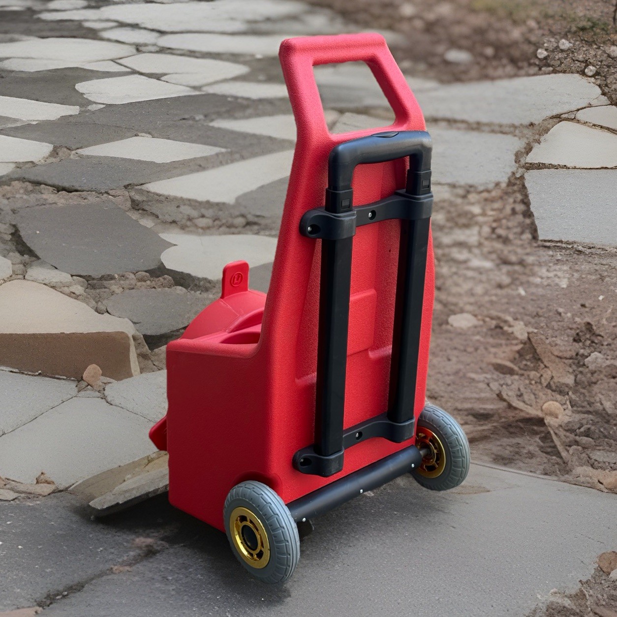 Portable Tote Dolley Cart For Oxygen Acetylene Tanks Welding Cutting Weld Kit