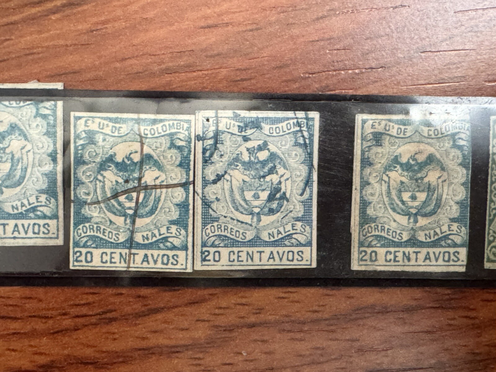 COLOMBIA, 1859 - INTERESTING GROUP OF OLD STAMPS - UNSORTED - USED Lot Of 11