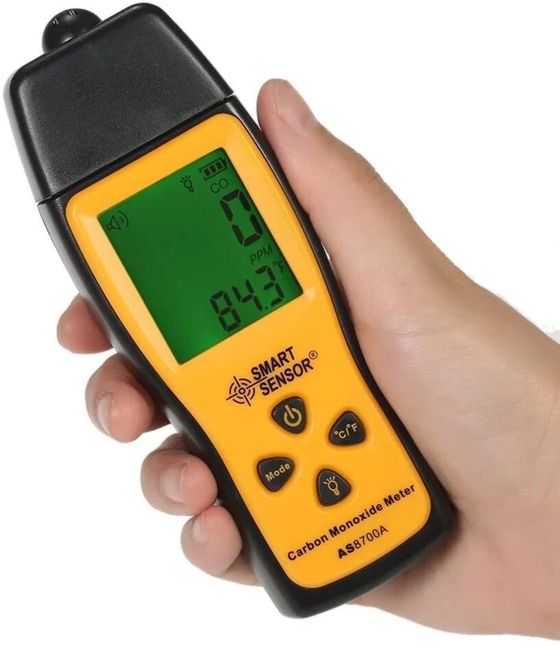 Handheld Carbon Monoxide Meter,CO Detector,Portable CO Gas Leak Detector Meter