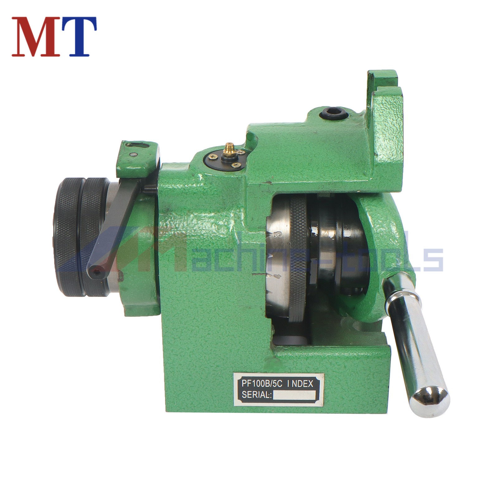 5C Collet Vertical Horizontal Spin Index Fixture Milling .0004" Spindle Thread