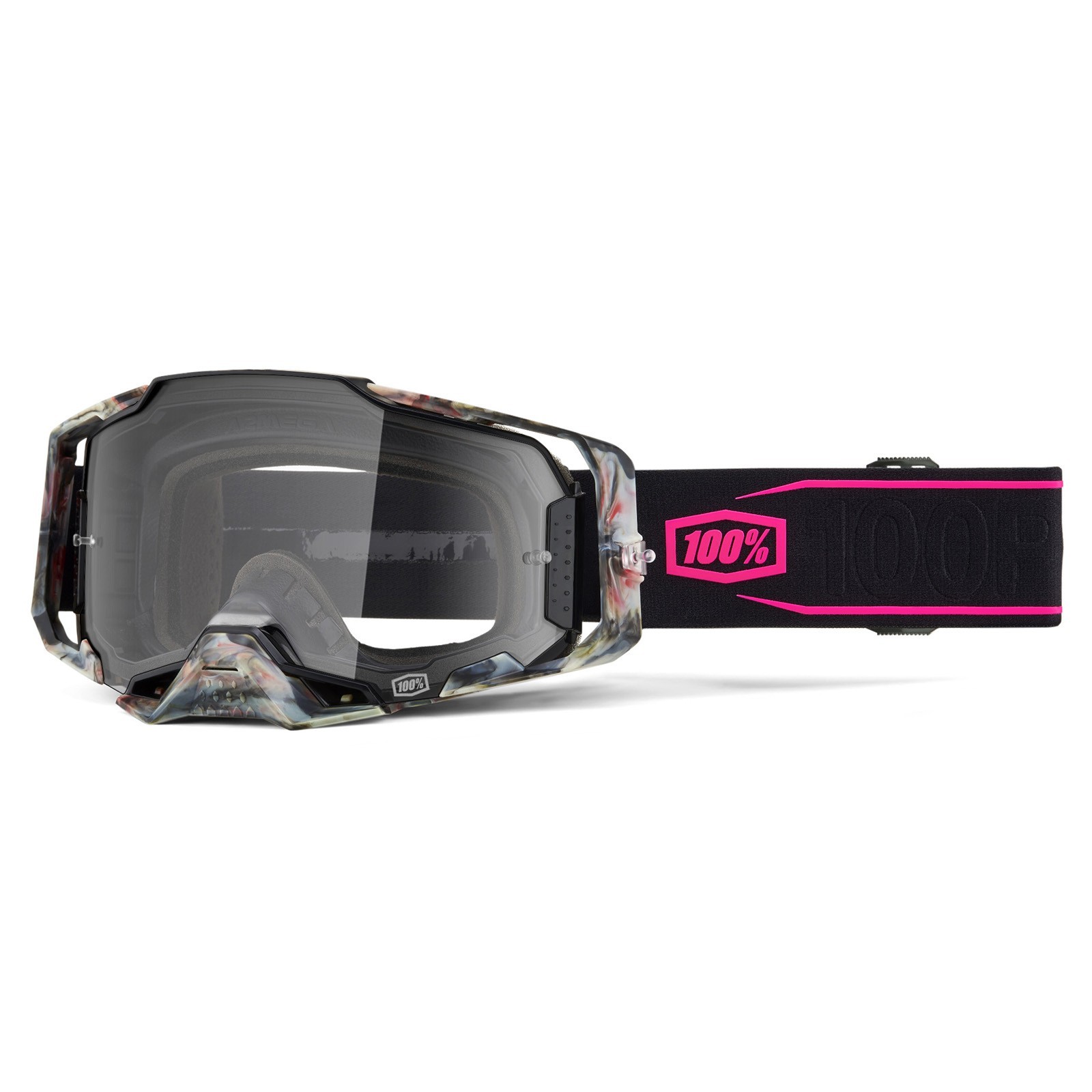 100% 5621-2040-00 Armega Goggles OSFM Black