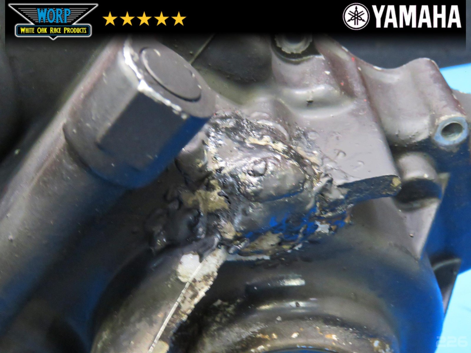 2006 YAMAHA RAPTOR 350 MATCHED LEFT RIGHT CRANK CASES CRANKCASE SET ~ OEM 04-13