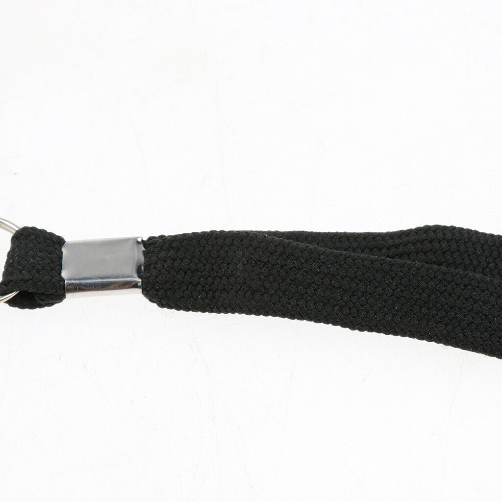 (1) Hiking Walking Stick / Cane Black Elastic Wrist Strap / Cord - US SELLER!