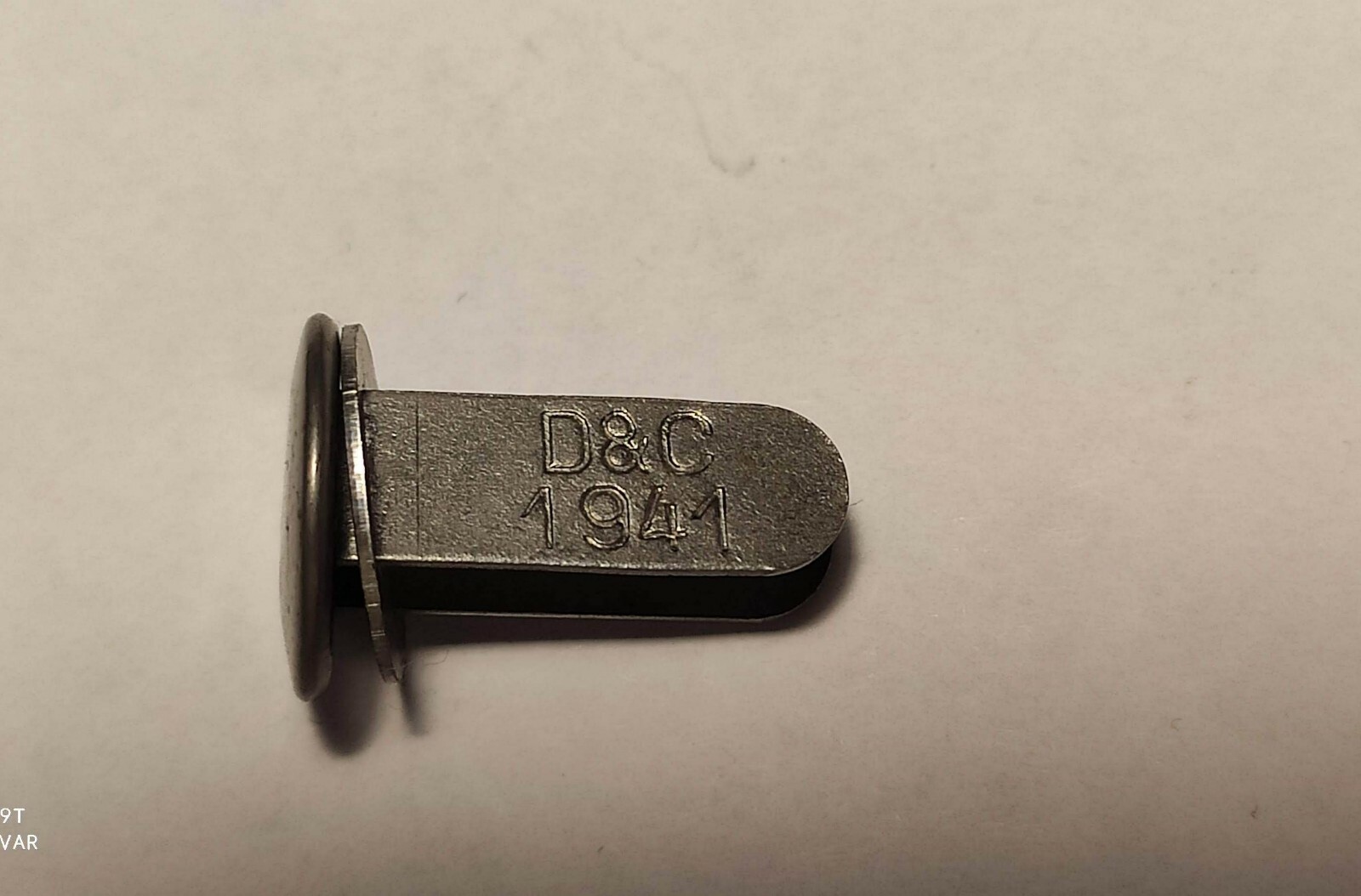 WW2 GERMAN HELMET EARLY RIVETS/WASHERS SET OF 3,MAKER MARKED very good replica