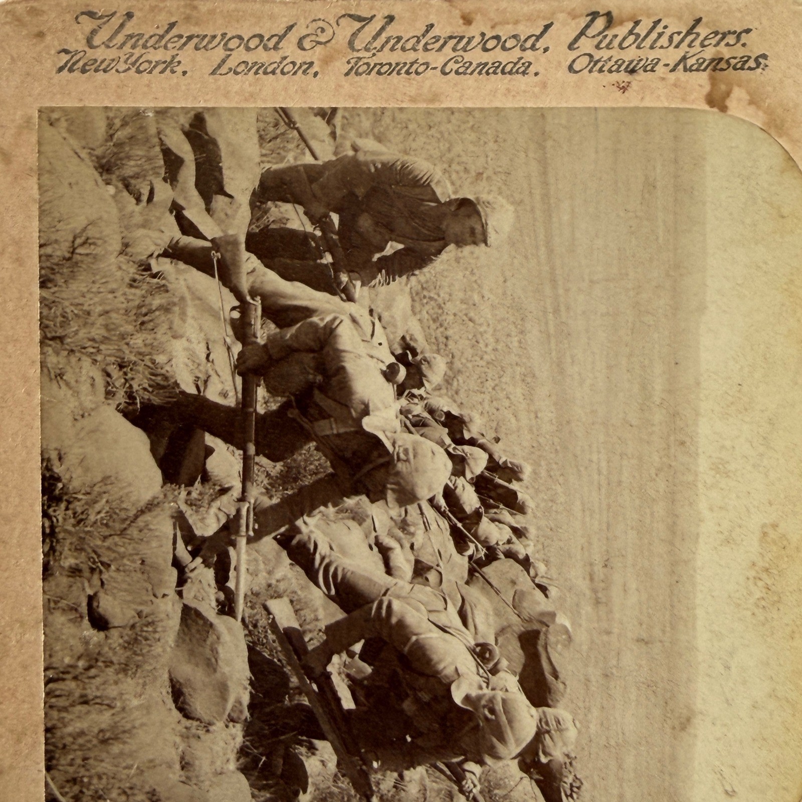 Lot of 14 Antique Stereoview Boer War Boxer Rebellion China Underwood Kilburn