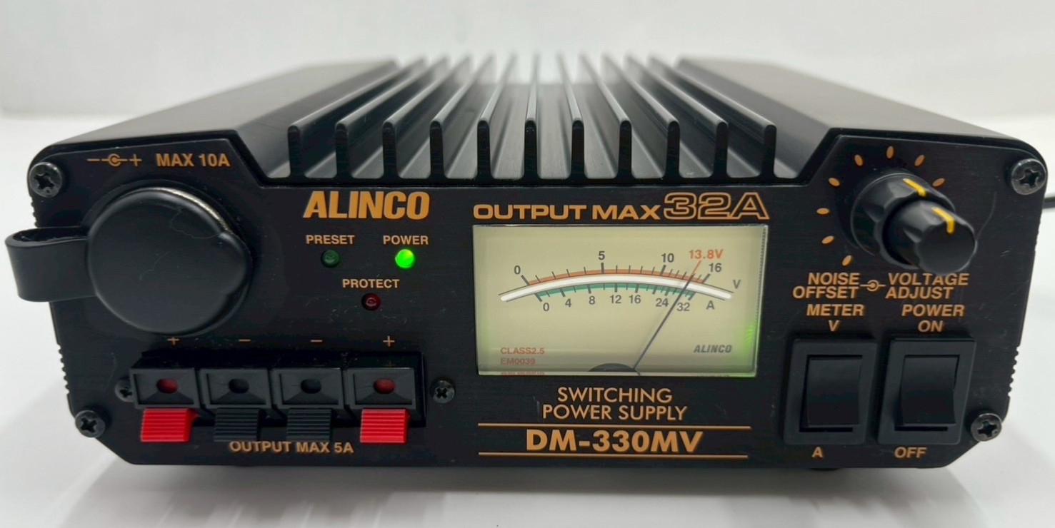 ALINCO DC DM-330MV Stabilized Power Supply 32A Clean Tested