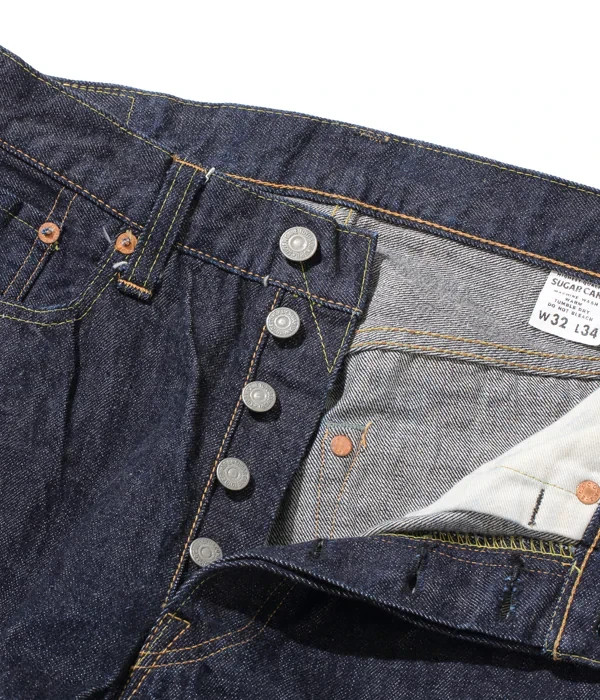 SUGAR CANE 14.25oz DENIM 1947 MODEL REGULAR STRAIGHT STANDARD SC41947 JAPAN new