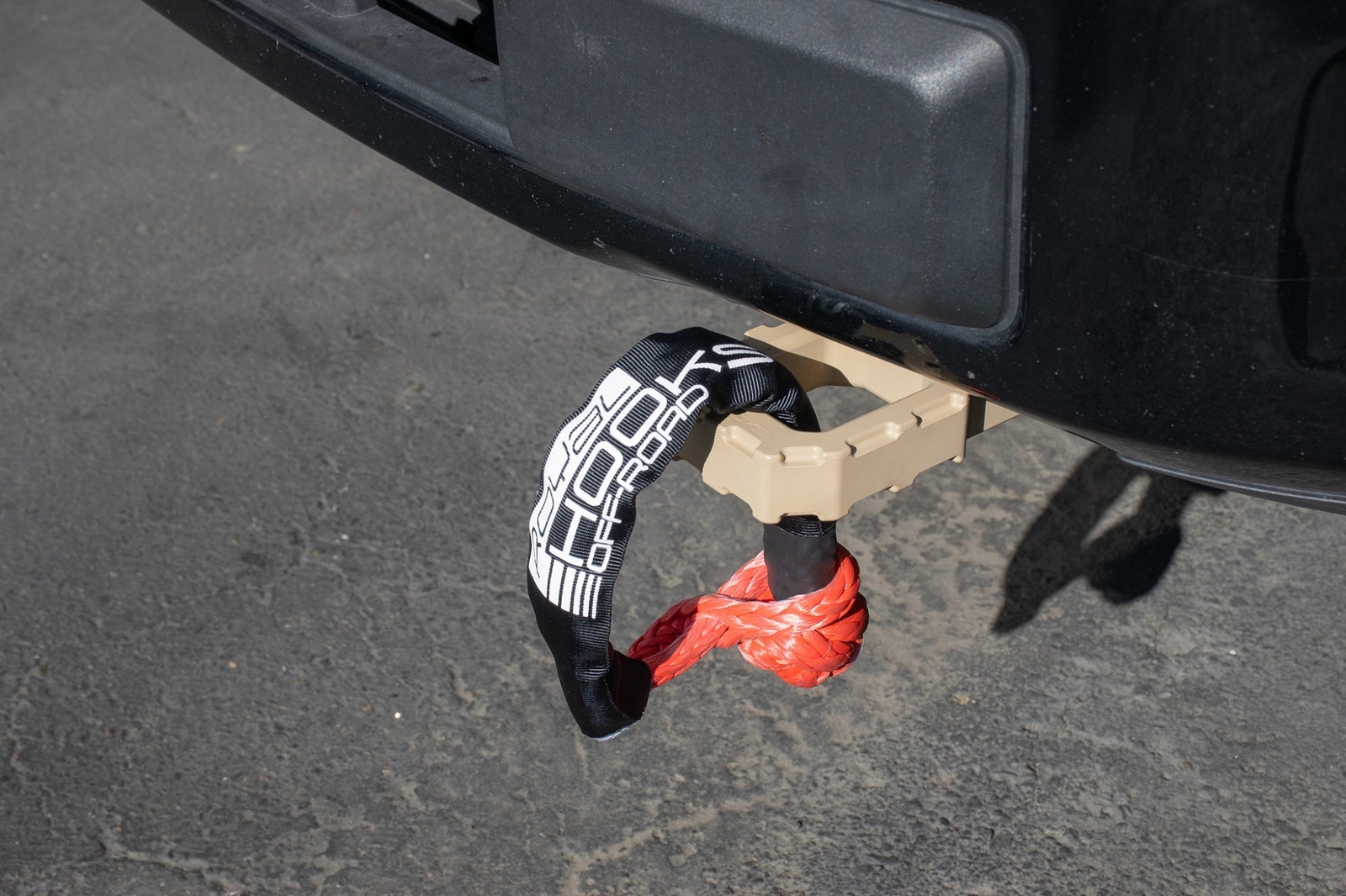 Soft Shackle - Recovery - 7/16" x 20 inch - 34,000 lbs (Royal Hooks) RED - BLACK