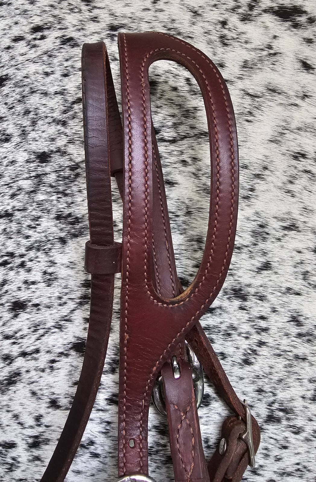 One Ear Headstall With Throat Latch