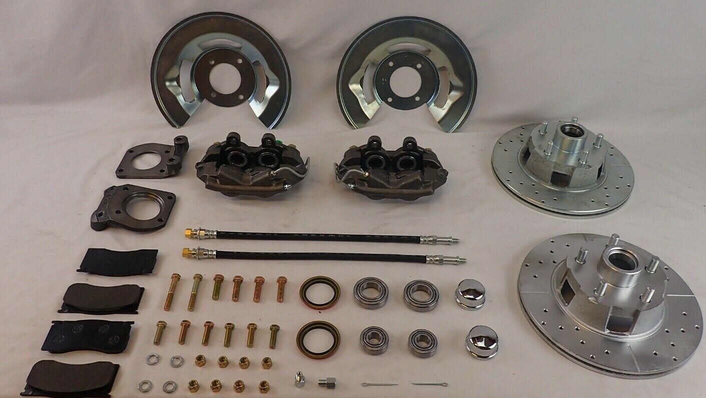 1964 1965 1966 1967 Ford Mustang front disc brake conversion v-8 4 piston