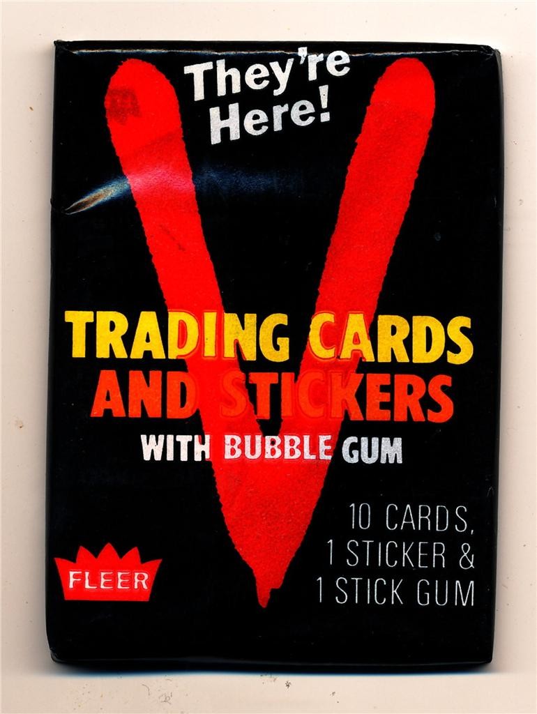 1984 V They're Here Trading Card Pack