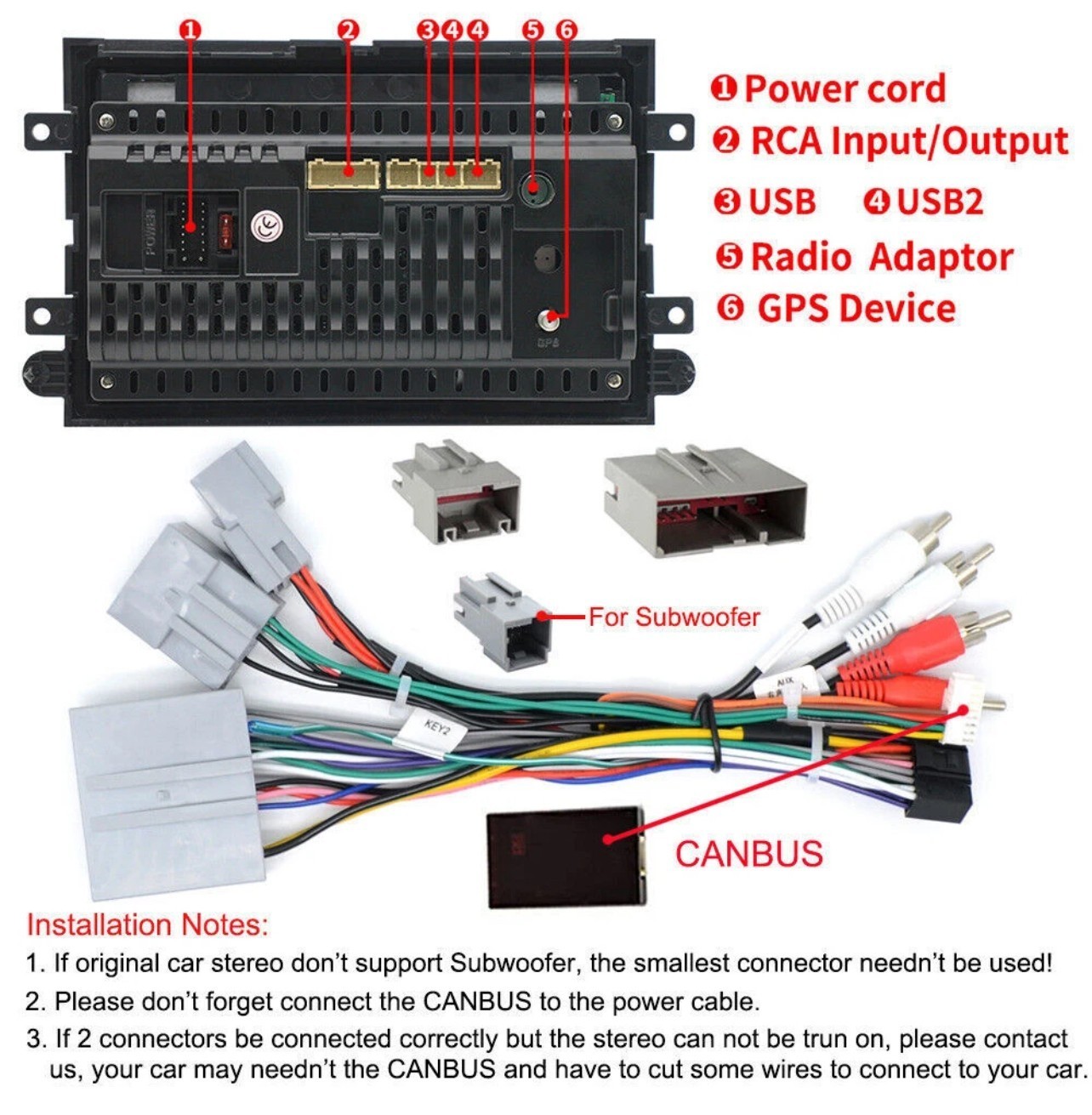 Ford F150 2009-2014 Apple Carplay Android 14 4+32G Car Stereo Radio HEAD UNIT B