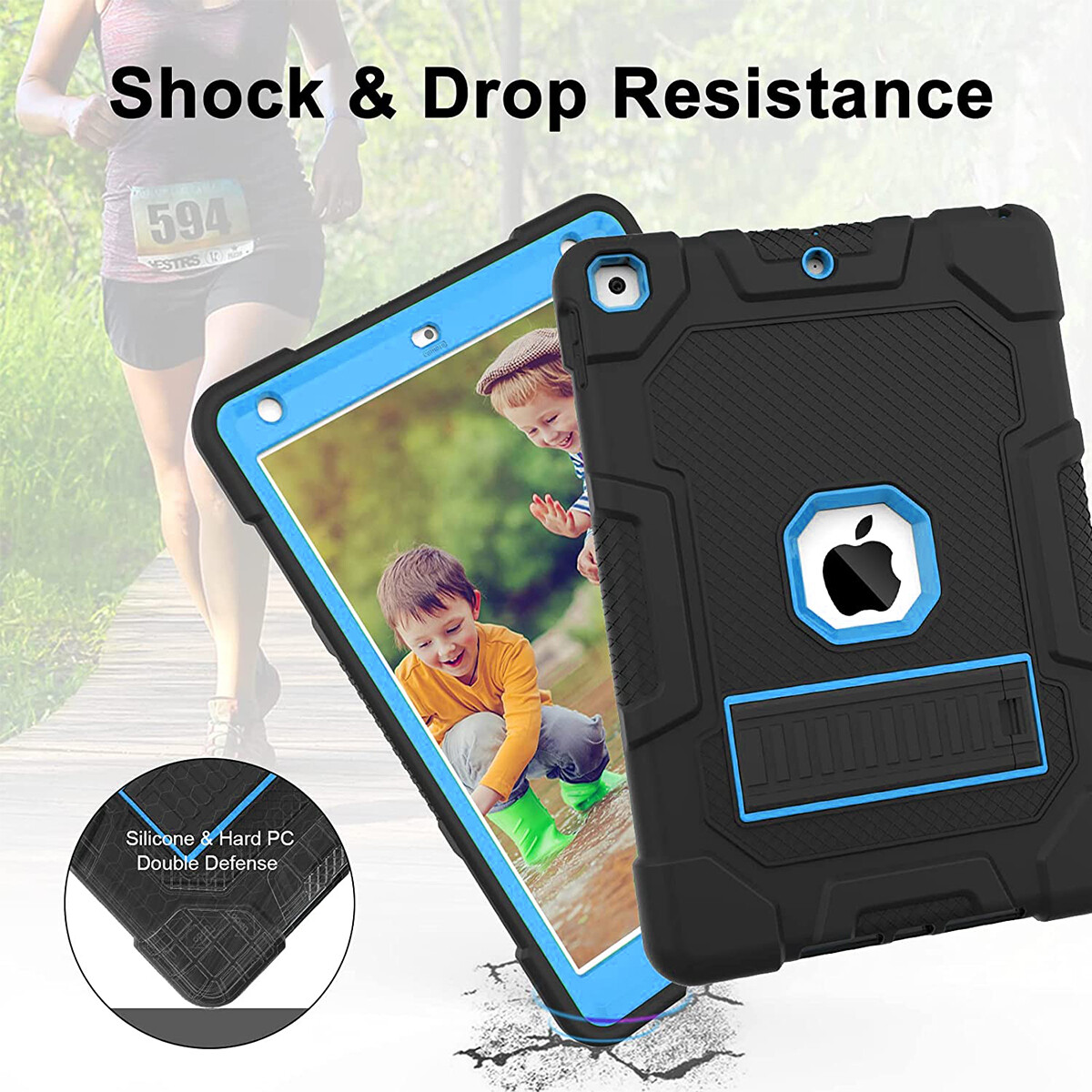 For Apple iPad 9th Generation 10.2" Case Heavy Duty Cover+Screen Protector+Pen