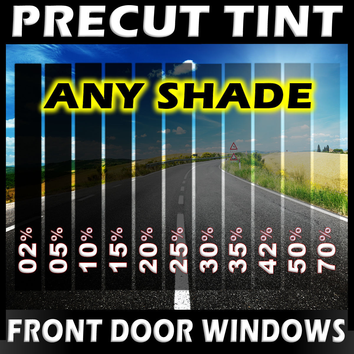 Replacement listing Only Precut Window Film Any shade or piece