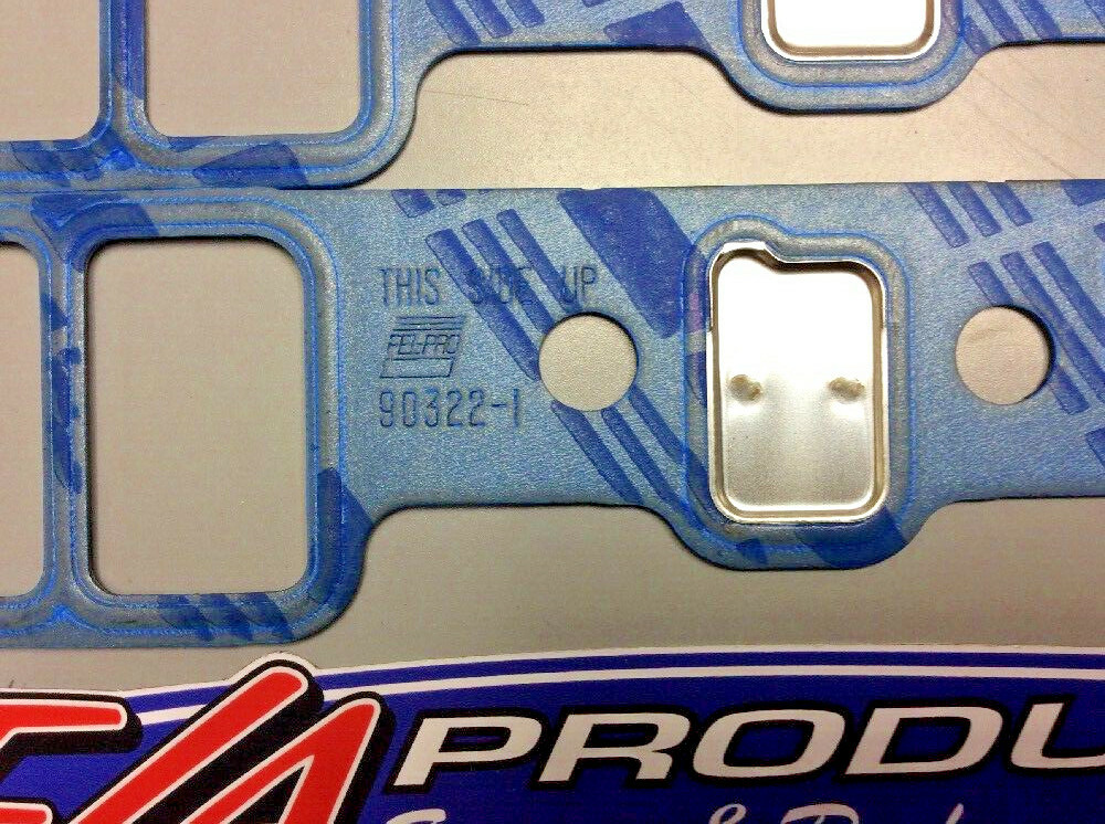 Fel-Pro 1204 / MS90322 Small Block Chevy Stock Port HP Intake Manifold Gaskets