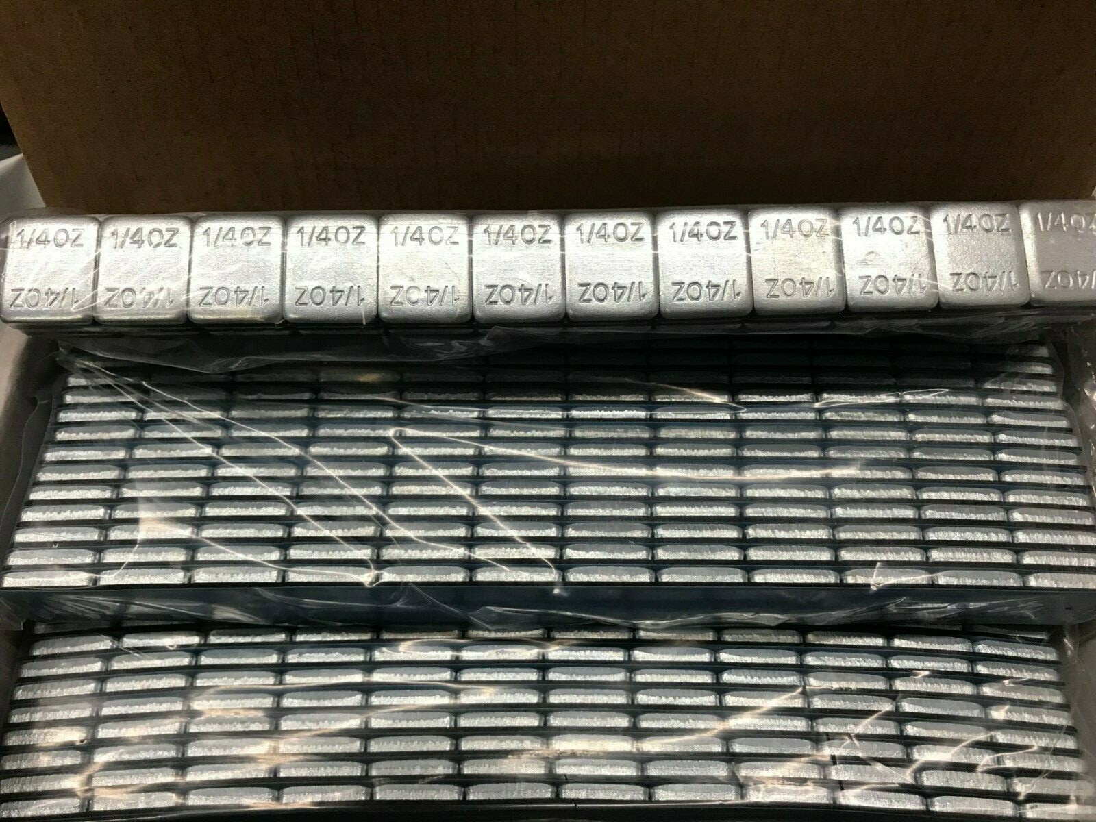 360 pieces Stick on Self Adhesive Wheel Weights Zinc Quoted - 1/4oz or .25 ounce