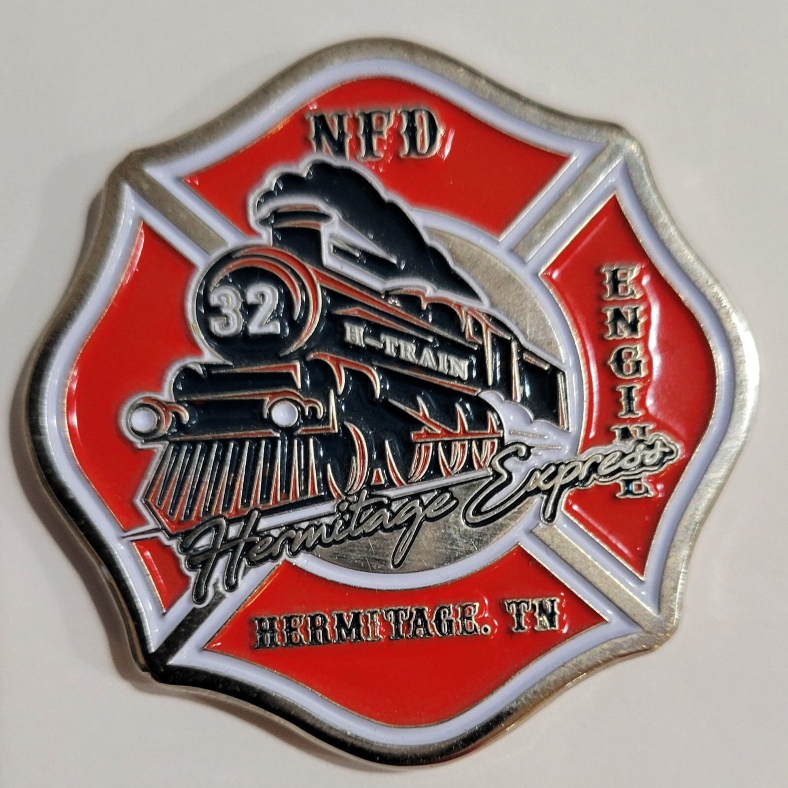 Nashville Fire Department Station 32 Challenge Coin