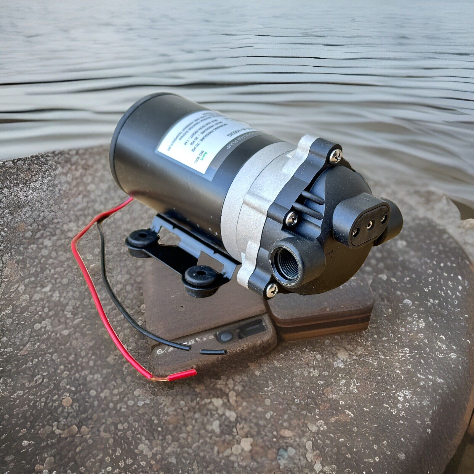 110V 24V DC/AC Diaphragm Booster Water Pump for RO Reverse Osmosis Caravan RV