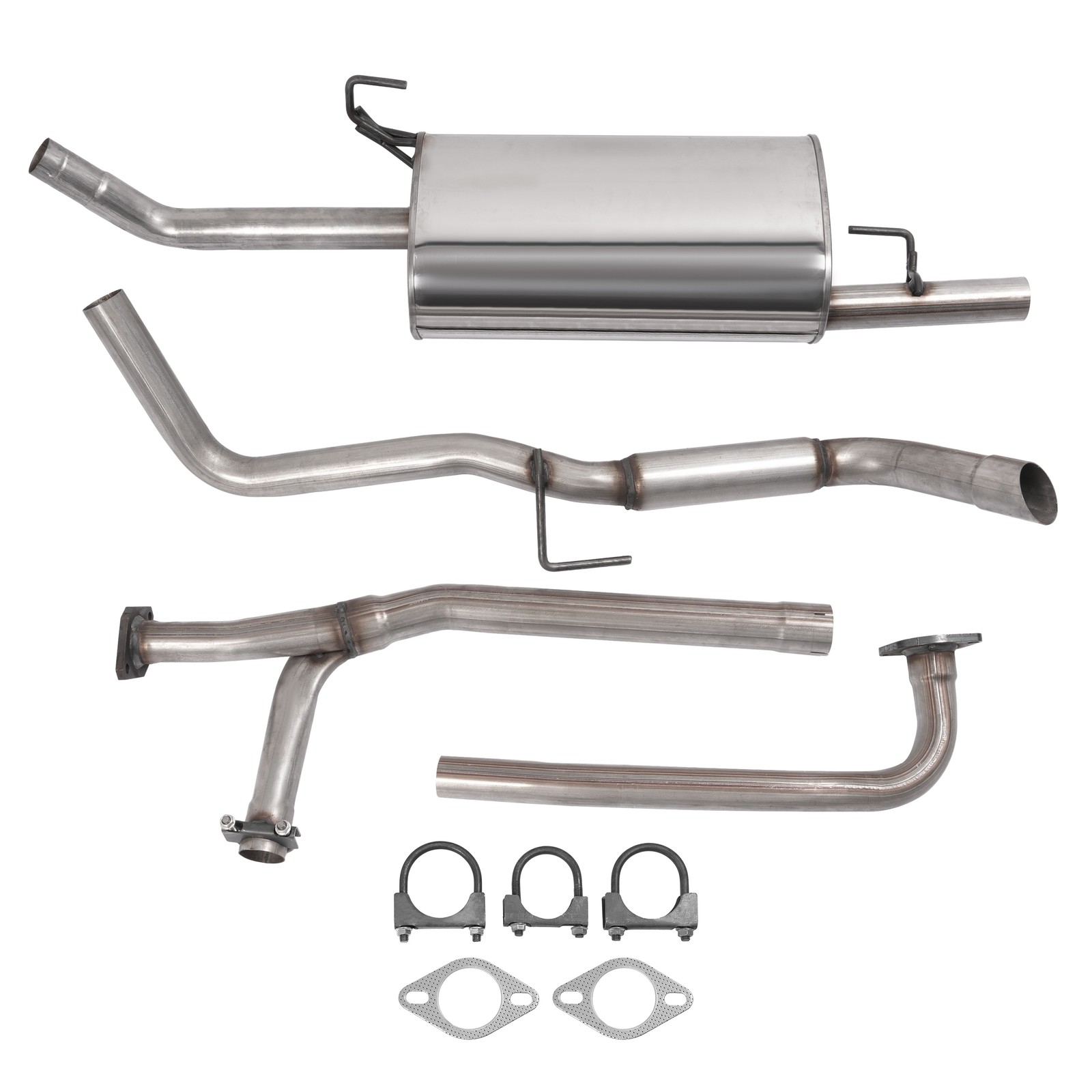 For 2007-2019 Nissan Frontier 4.0L Resonator Muffler Exhaust System Assembly