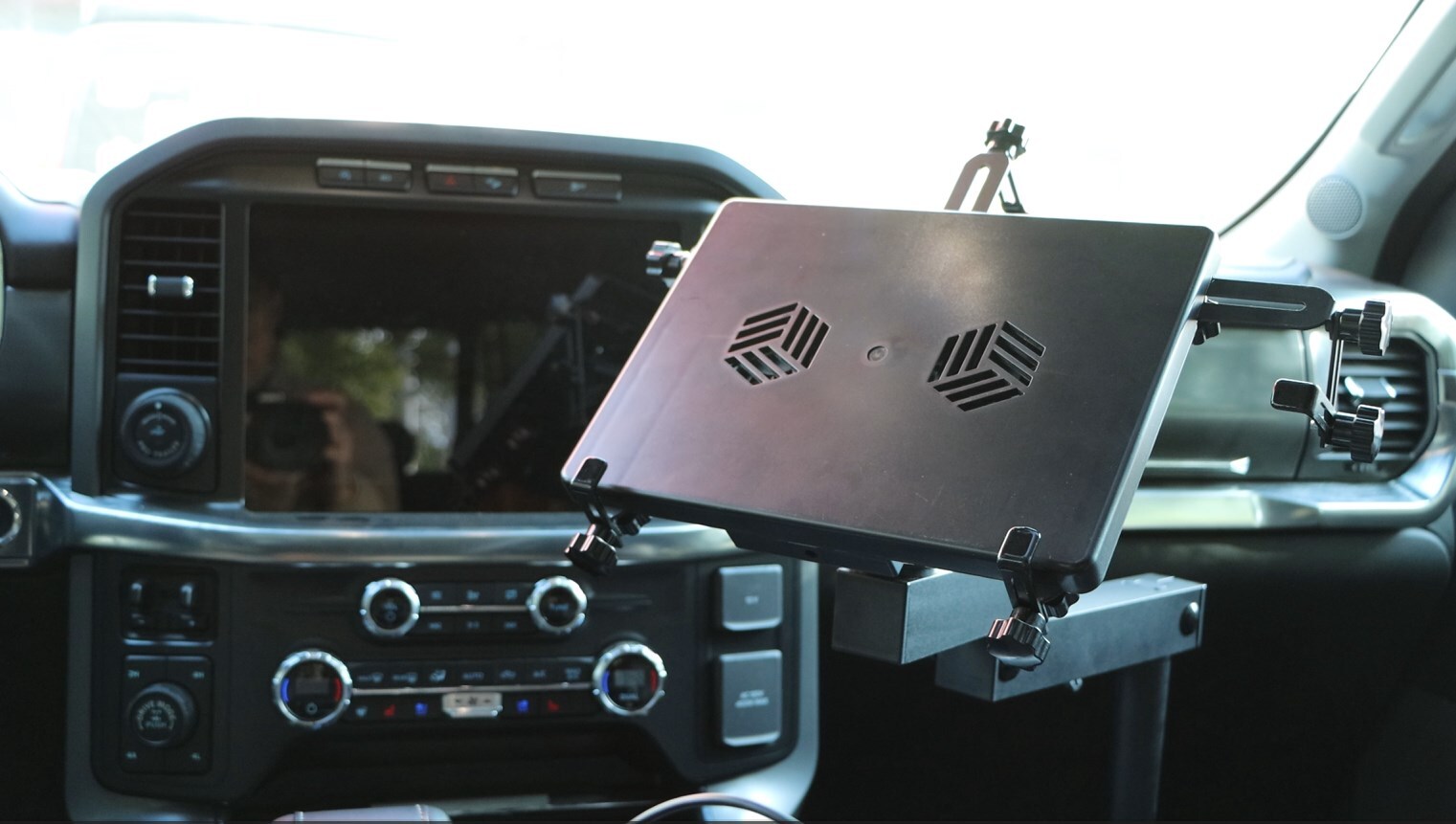 Adjustable Laptop Vehicle Mount | Computer Seat Mount | For Auto Van Truck SUV