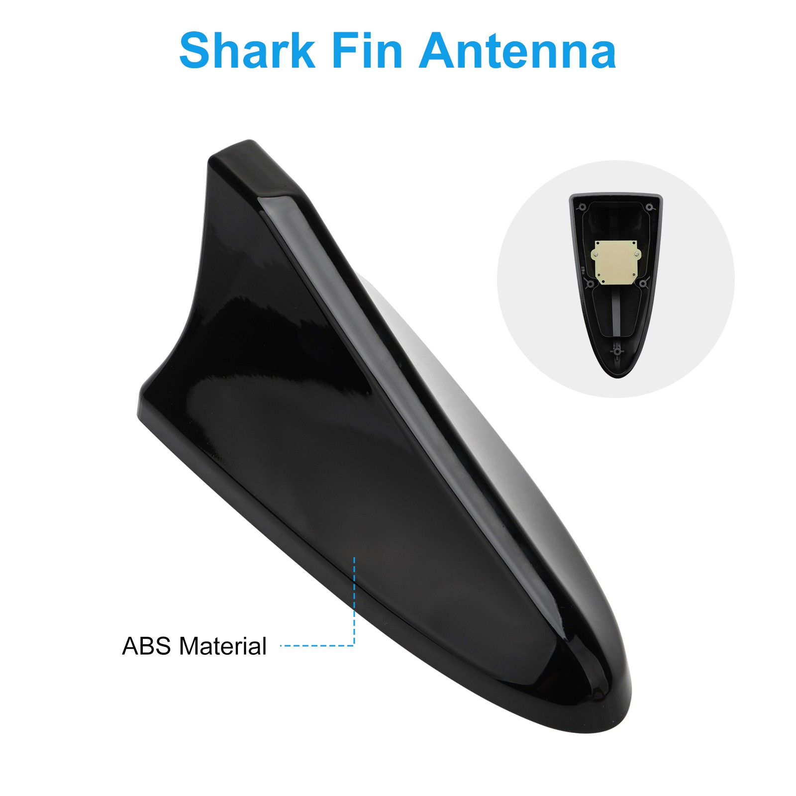 For Kia Optima 2014-2020 Shark Roof Fin Antenna Cover Signal Radio AM/FM Aerial