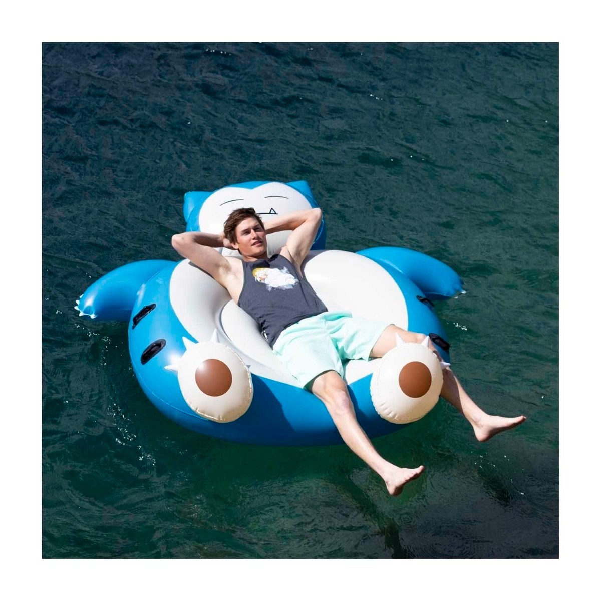 Pokemon Snorlax Giant Pool Float Summer Days - New
