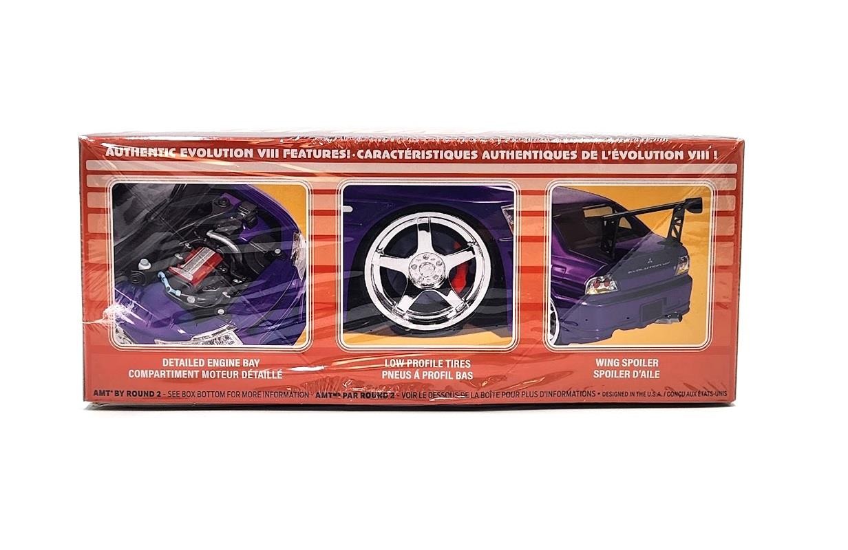 New AMT 1:25 Scale 2005 Mitsubishi Lancer Evo Model Kit AMT1552M