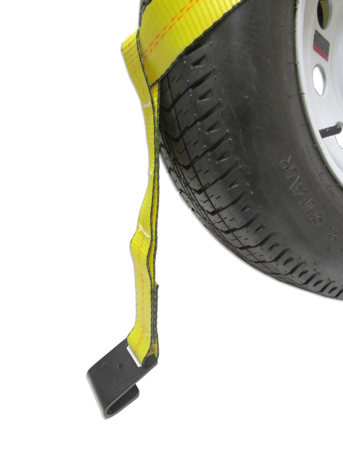 Adjustable Tow Dolly Wheel Basket Strap Universal Fit Tie Down Car Carrier 1 Set