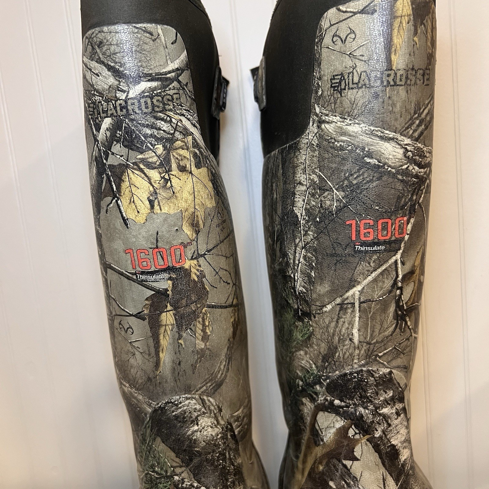 Lacrosse Men's Alphaburly PRO 18" Realtree Xtra 1600G Hunting Boots Size 9 READ