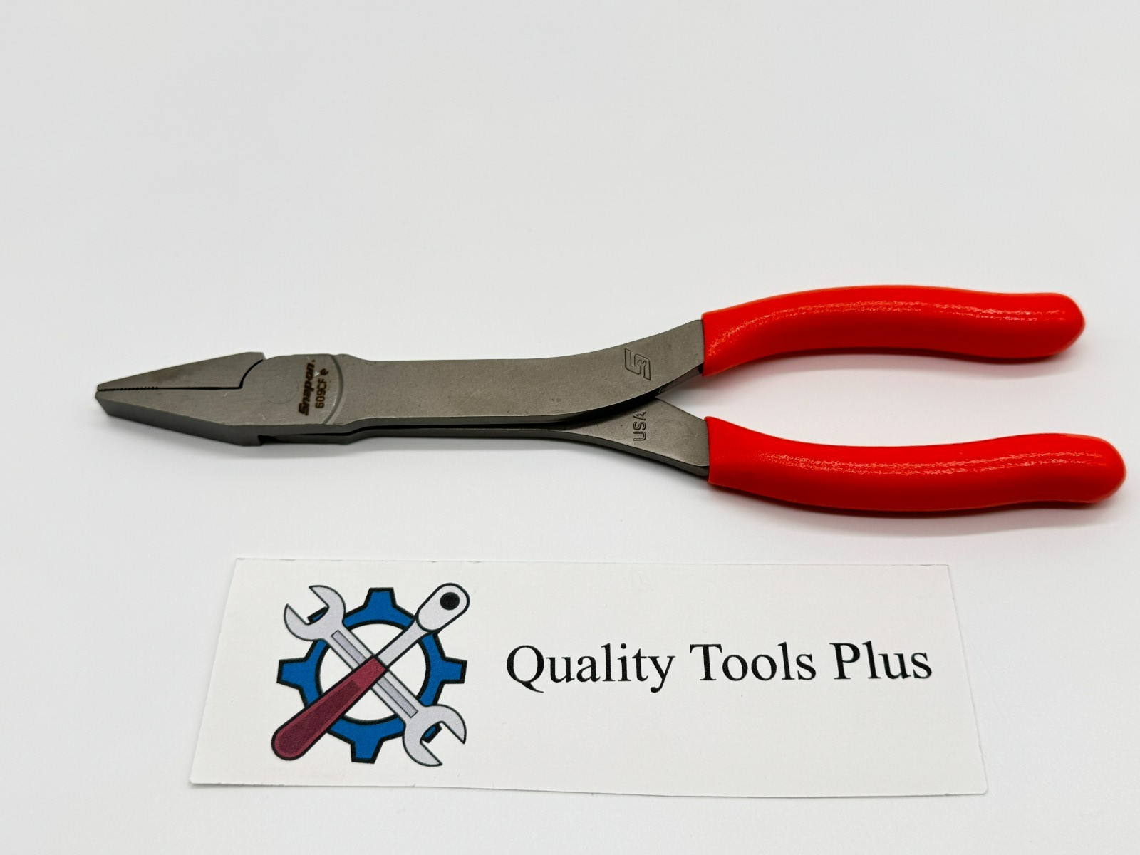 Snap-On NEW 609CF 9" Talon Grip Stork Duck Bill Pliers Orange