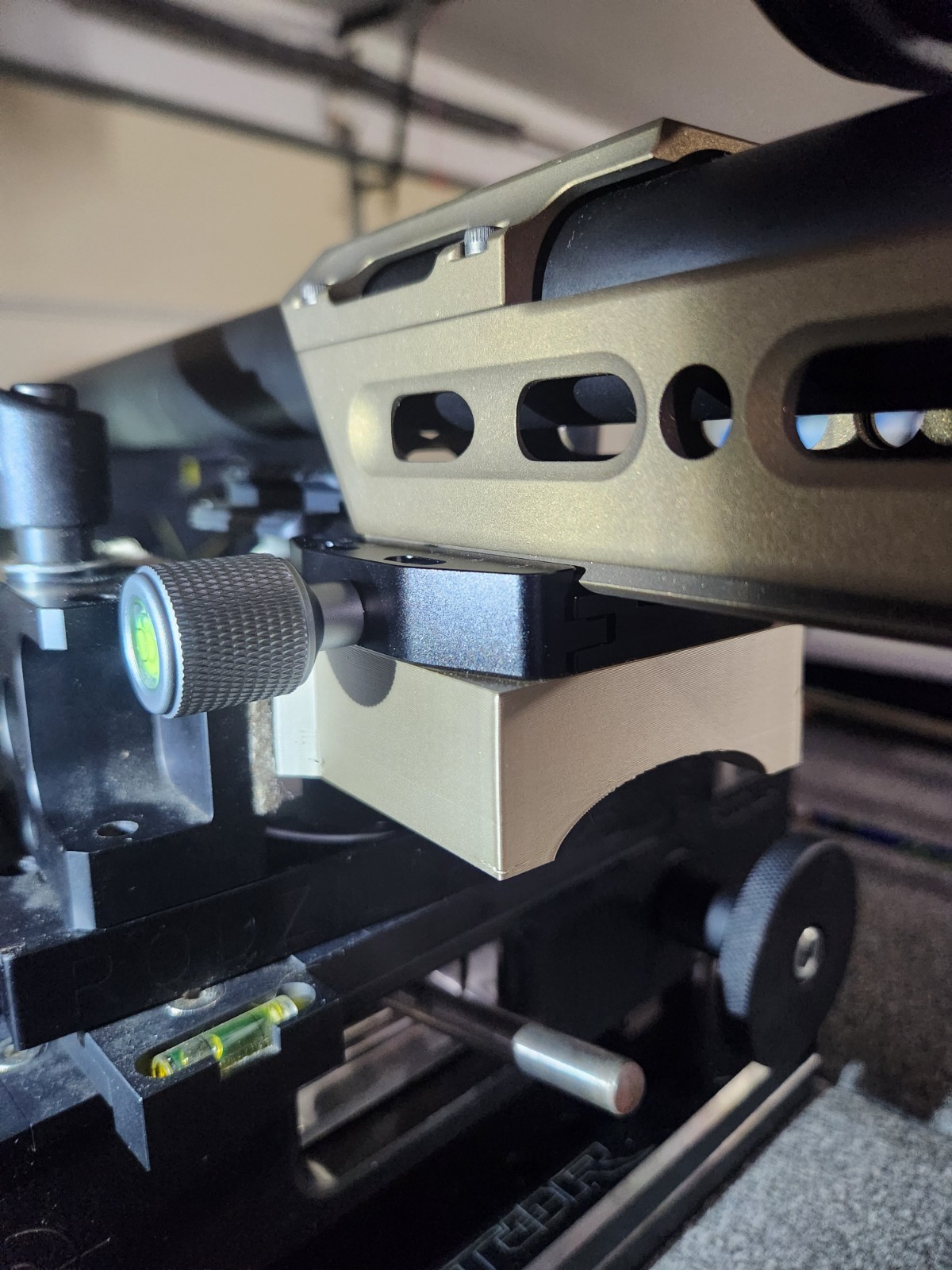 ARCA to 3" Front Rest Adapter ARCA to benchrest Any Color MADE IN THE USA