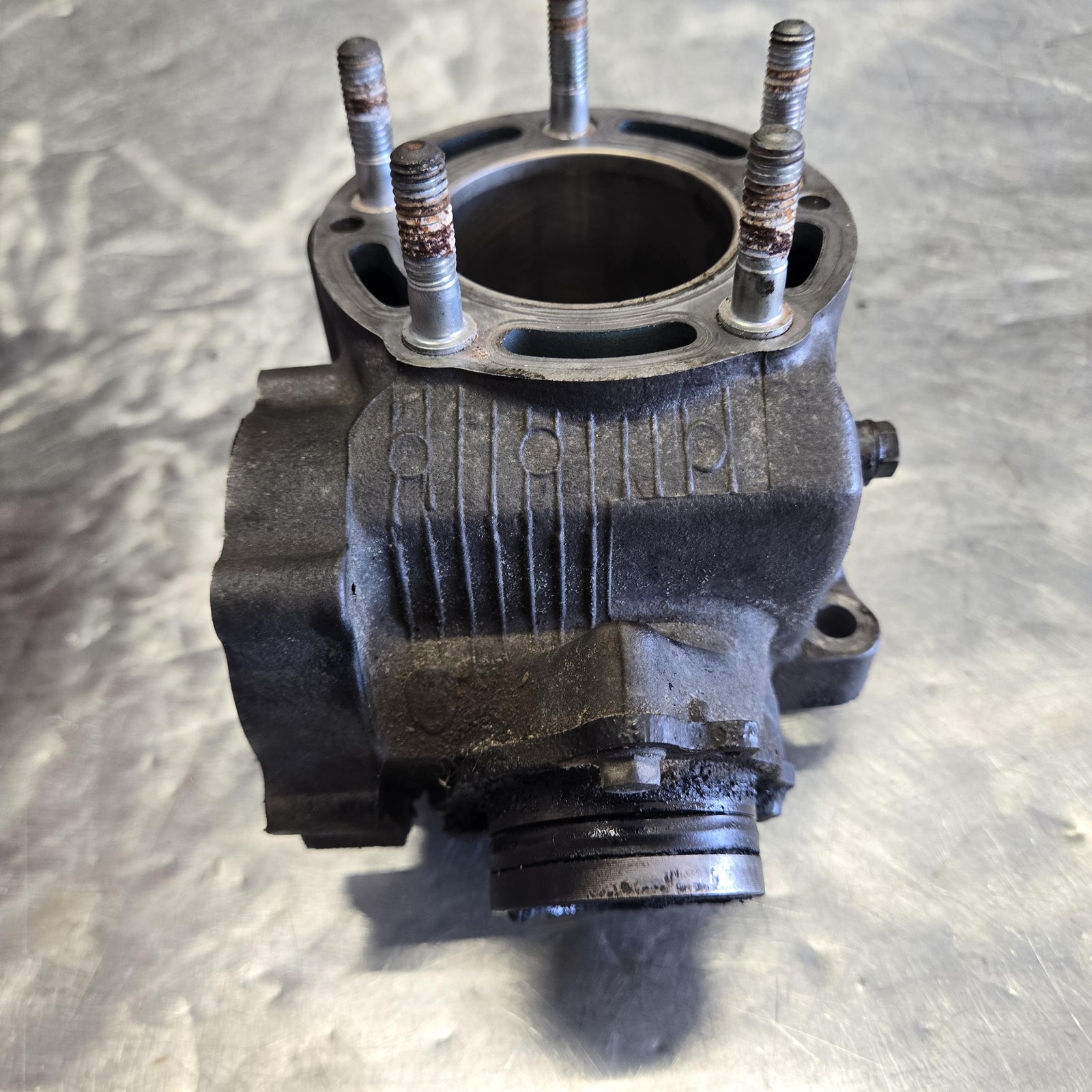 2001 Honda Cr125r Engine Motor Cylinder Bore Jug
