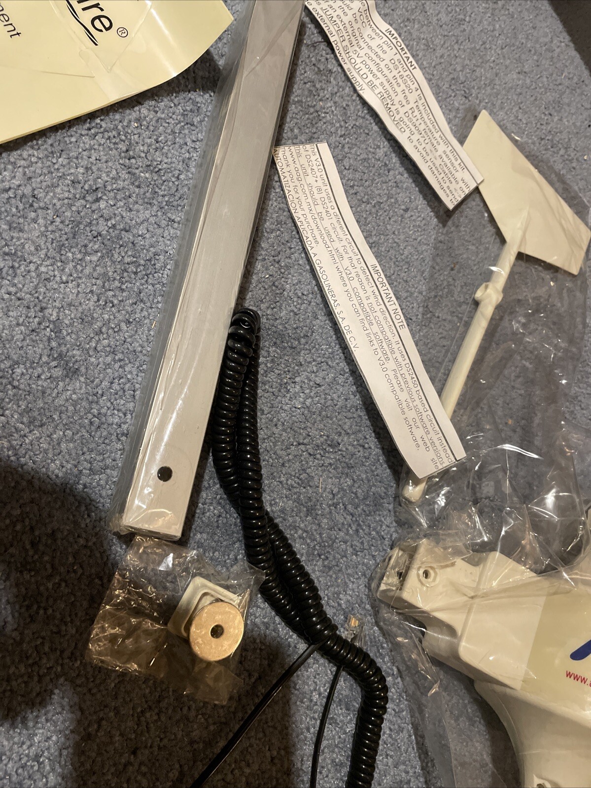 AAG 1-Wire Wind Instrument Two Units, One New, One Used For Parts