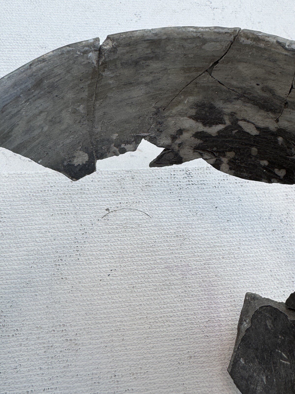 Native American PreColombian Rebuilt Footed Bowl Red Swirl Pattern Pottery Bowl