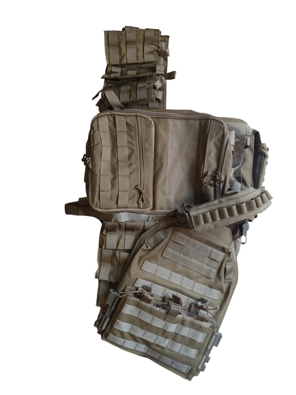 Tactical Vest Plate carrier Fits 11x14 And 10x12 Armor Plates