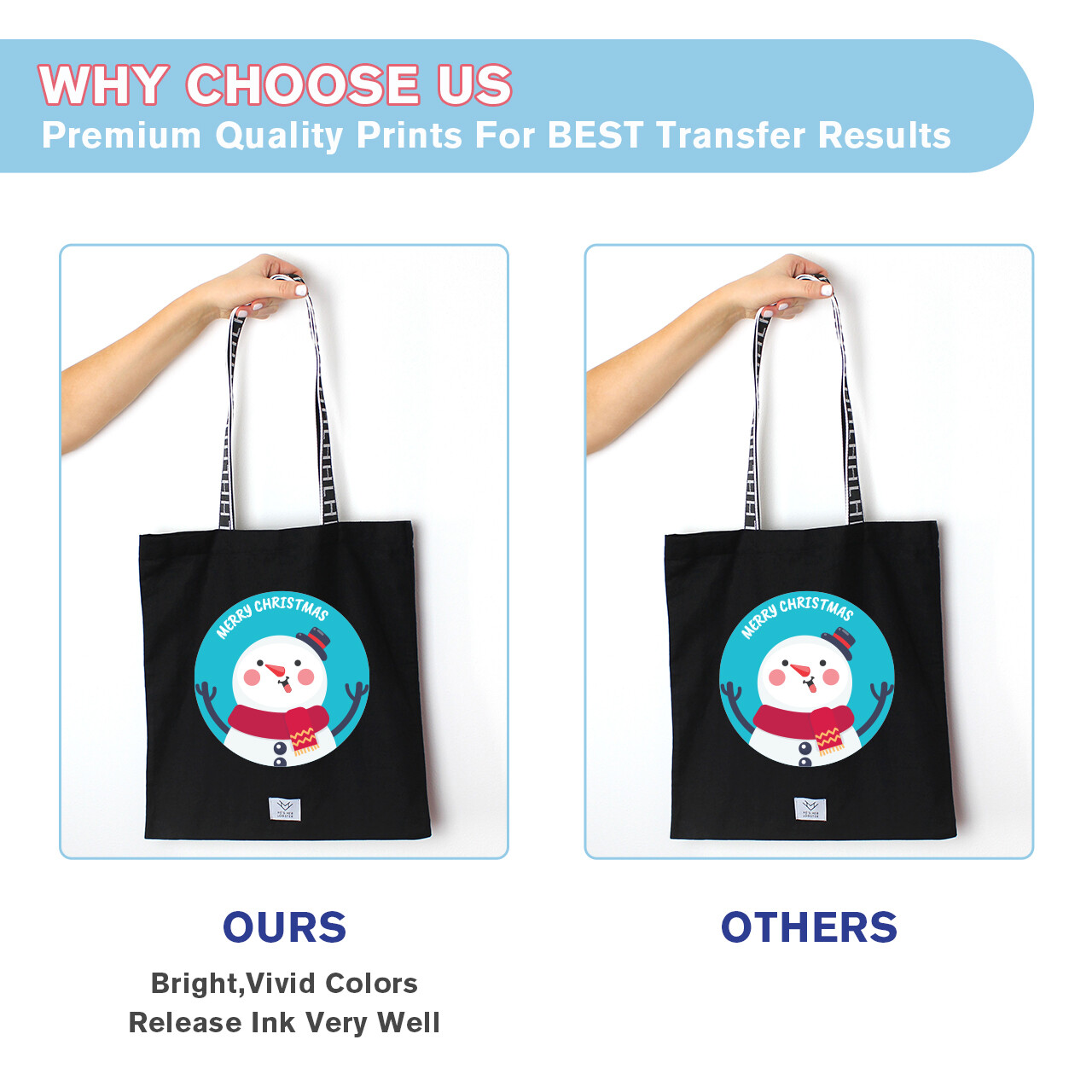 200 Bulk Blue Grid Iron-on Heat Transfer Paper Dark Fabric 8.5x11 Inkjet +Cricut