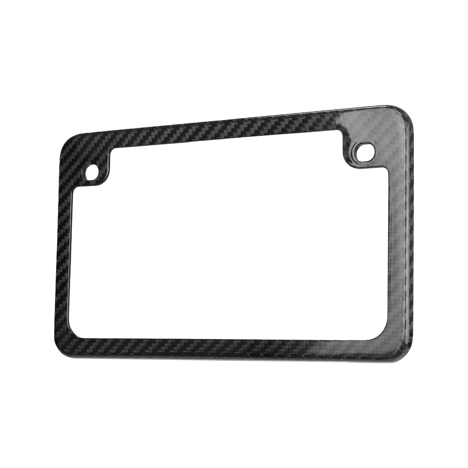 Real Carbon Fiber Motorcycle License Plate Frame