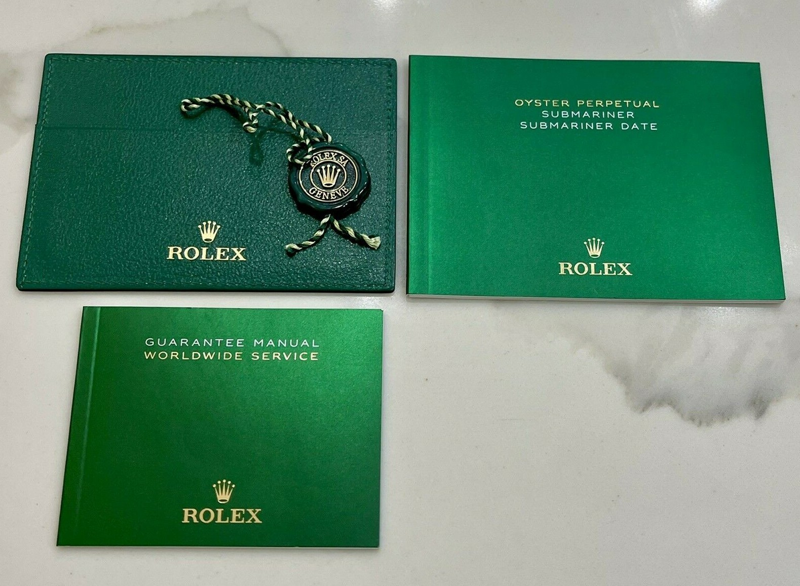 Authentic Rolex Submariner Booklet Manual Full Set New Style 116610 126610 NEW