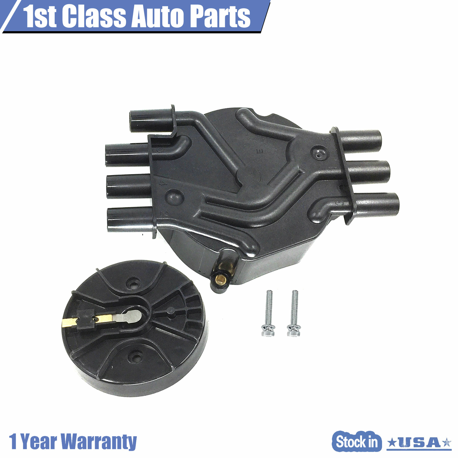 Ignition Distributor Cap & Rotor For Chevy Astro Van S-10 Blazer Jimmy