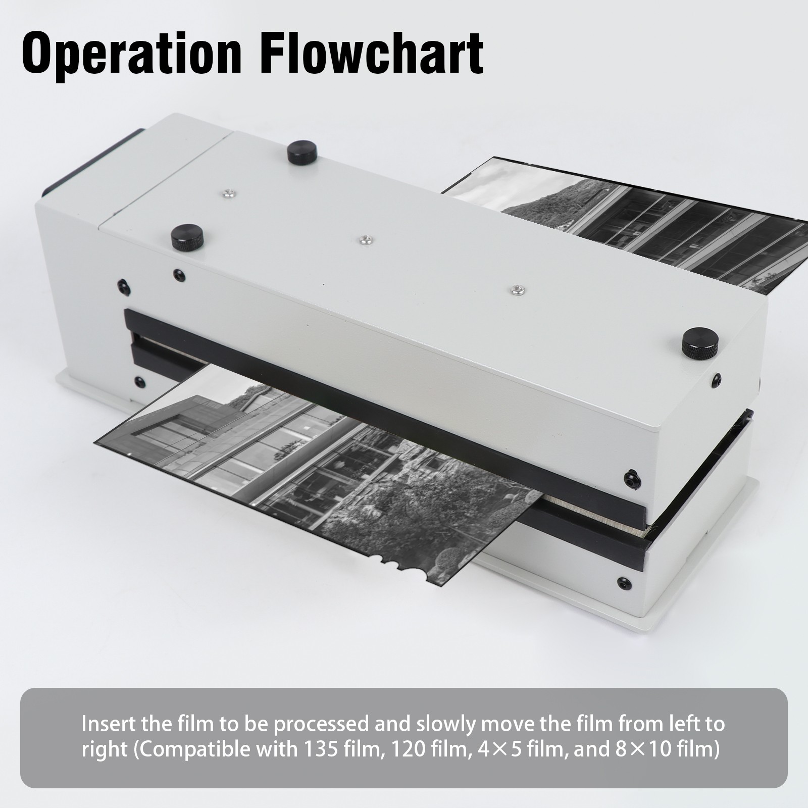 Large Professional Film Anti-Static Electric Dust Remover for 135/120/4x5/8x10