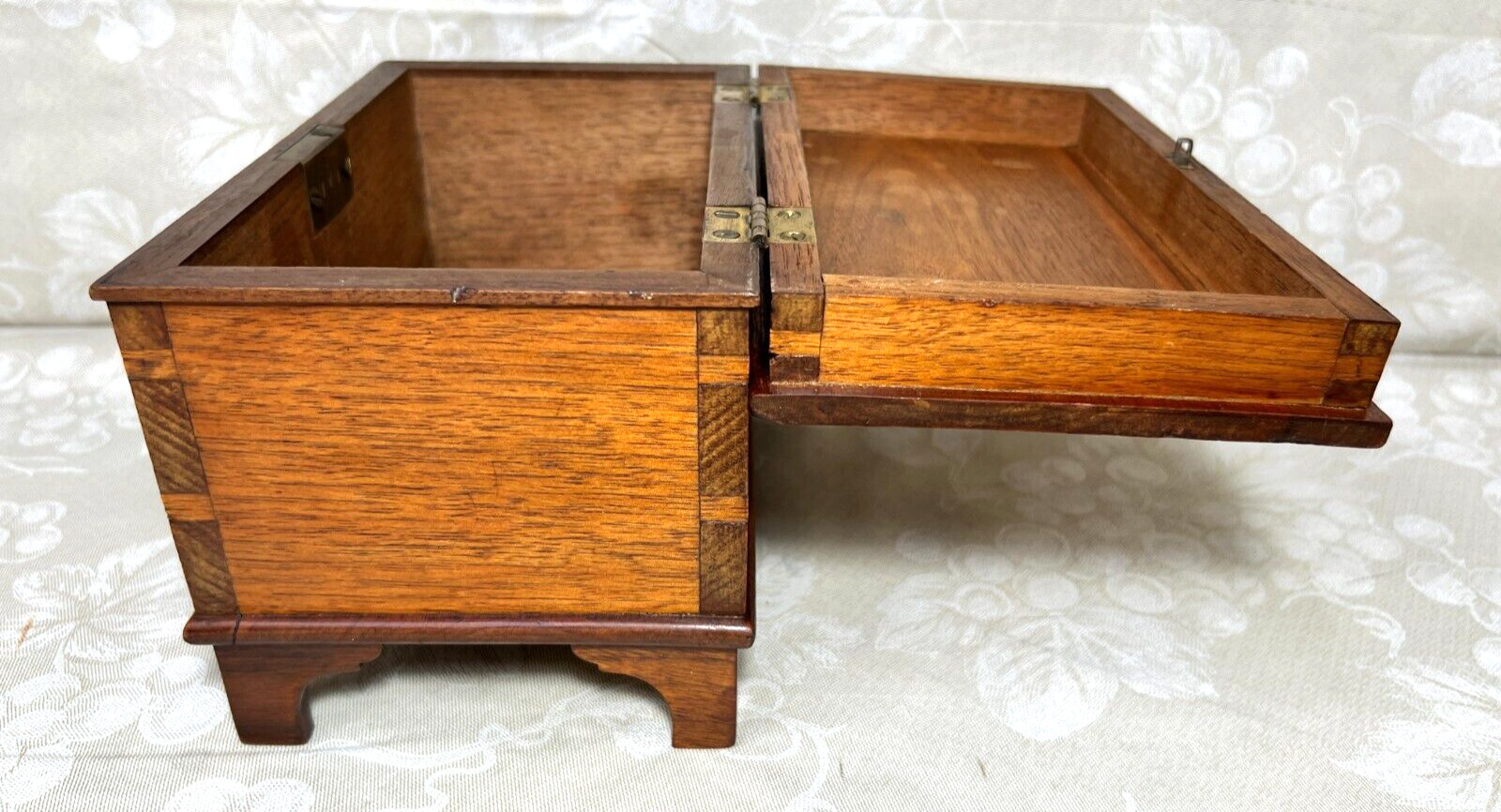 Diminutive Blanket Chest Probably made by a Cabinet Maker No Key