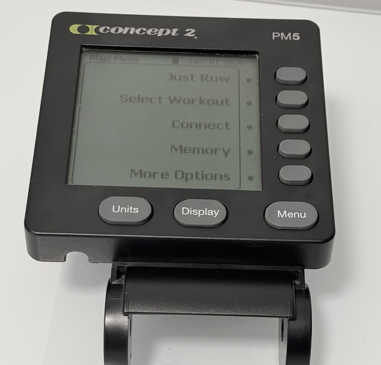 Concept2 PM5 Performance Monitor Display Unit – Tested – No Accessories