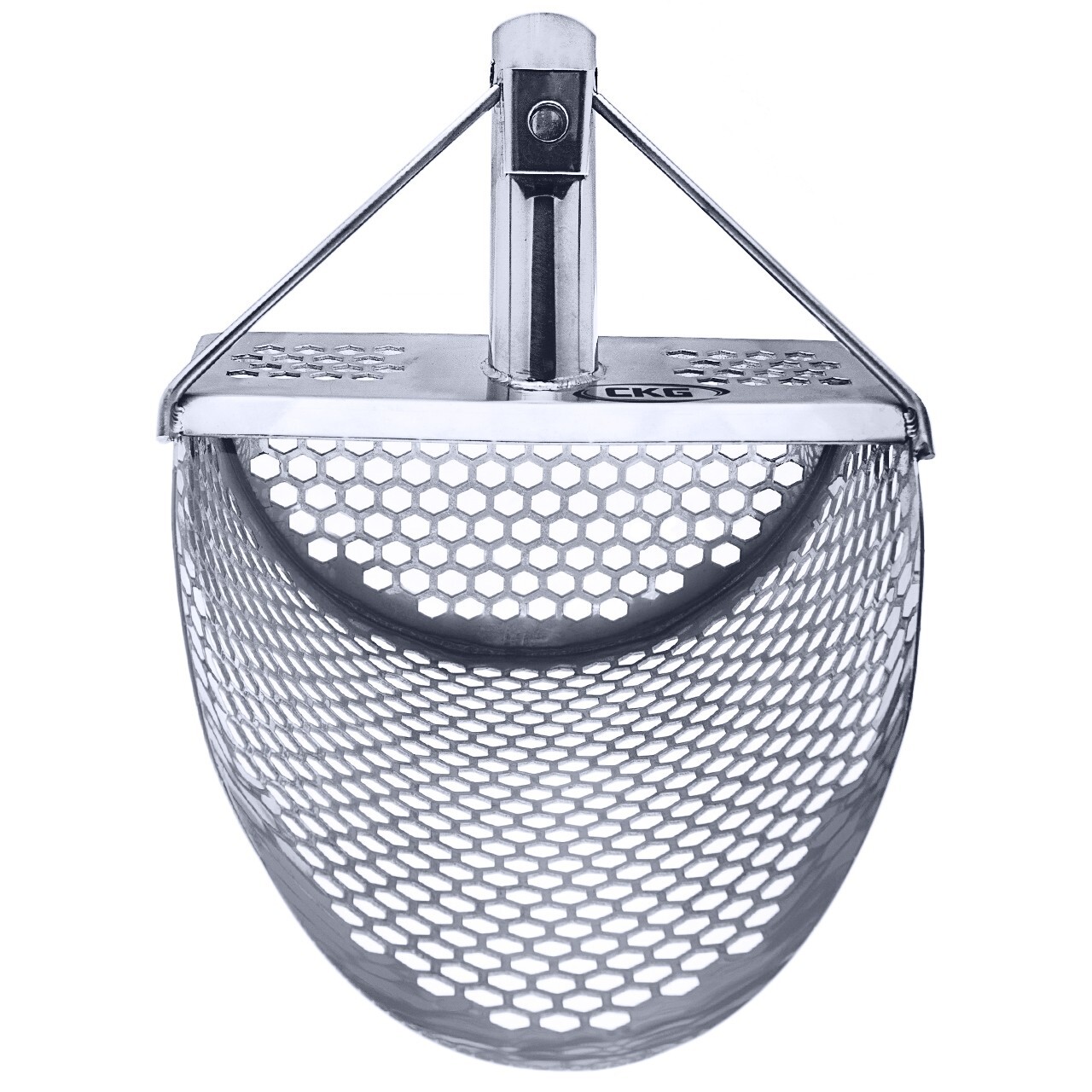 CKG Beach Sand Scoop Metal Detector Shovel Stainless Steel Treasure Hunting Tool