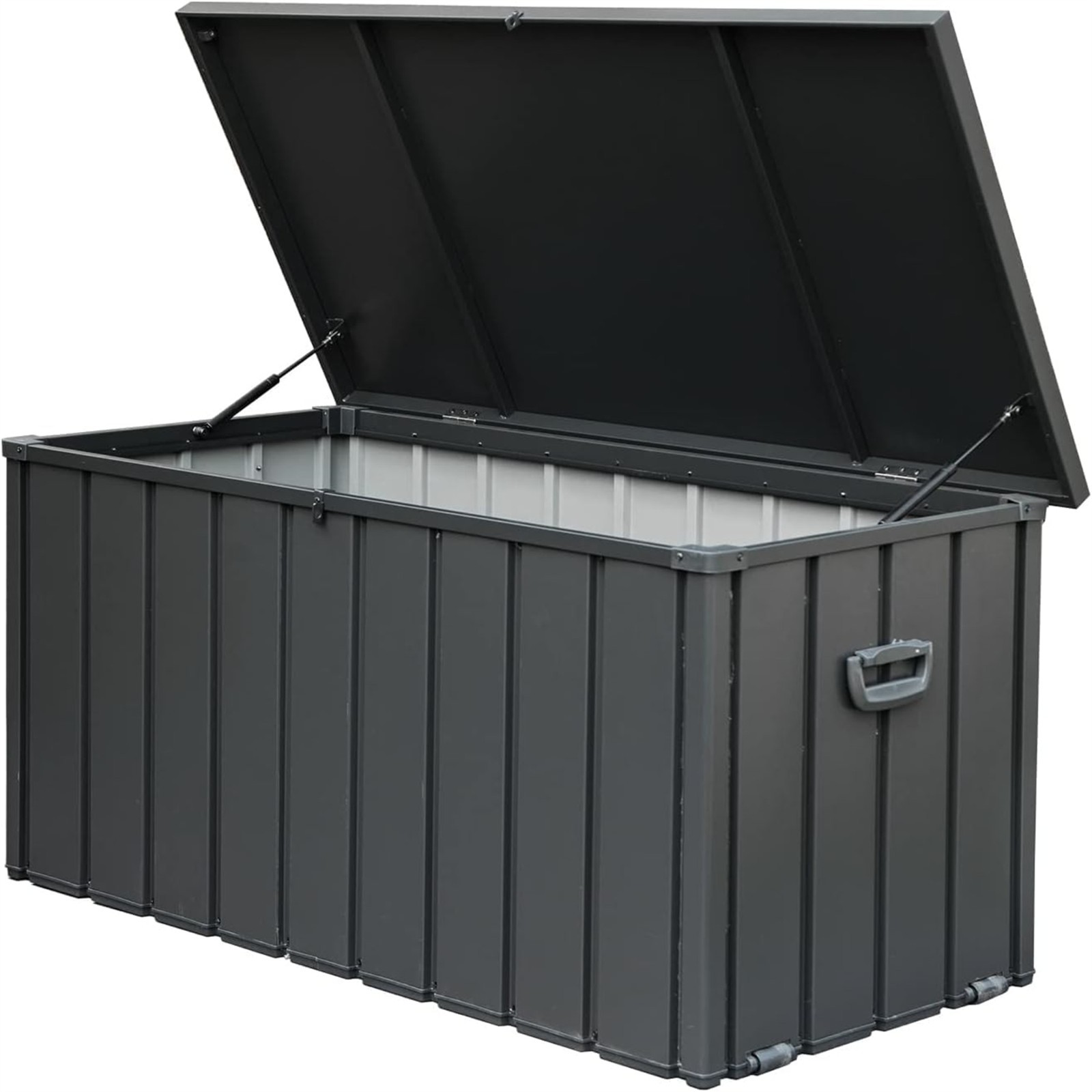 200 Gallon Outdoor Storage Deck Box Waterproof Large Patio Storage Bin Lockable