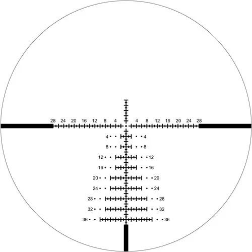 Cabela's Covenant4 4-16x44mm FFP Hunting Rifle Scope w/ TAC-36 MOA Reticle