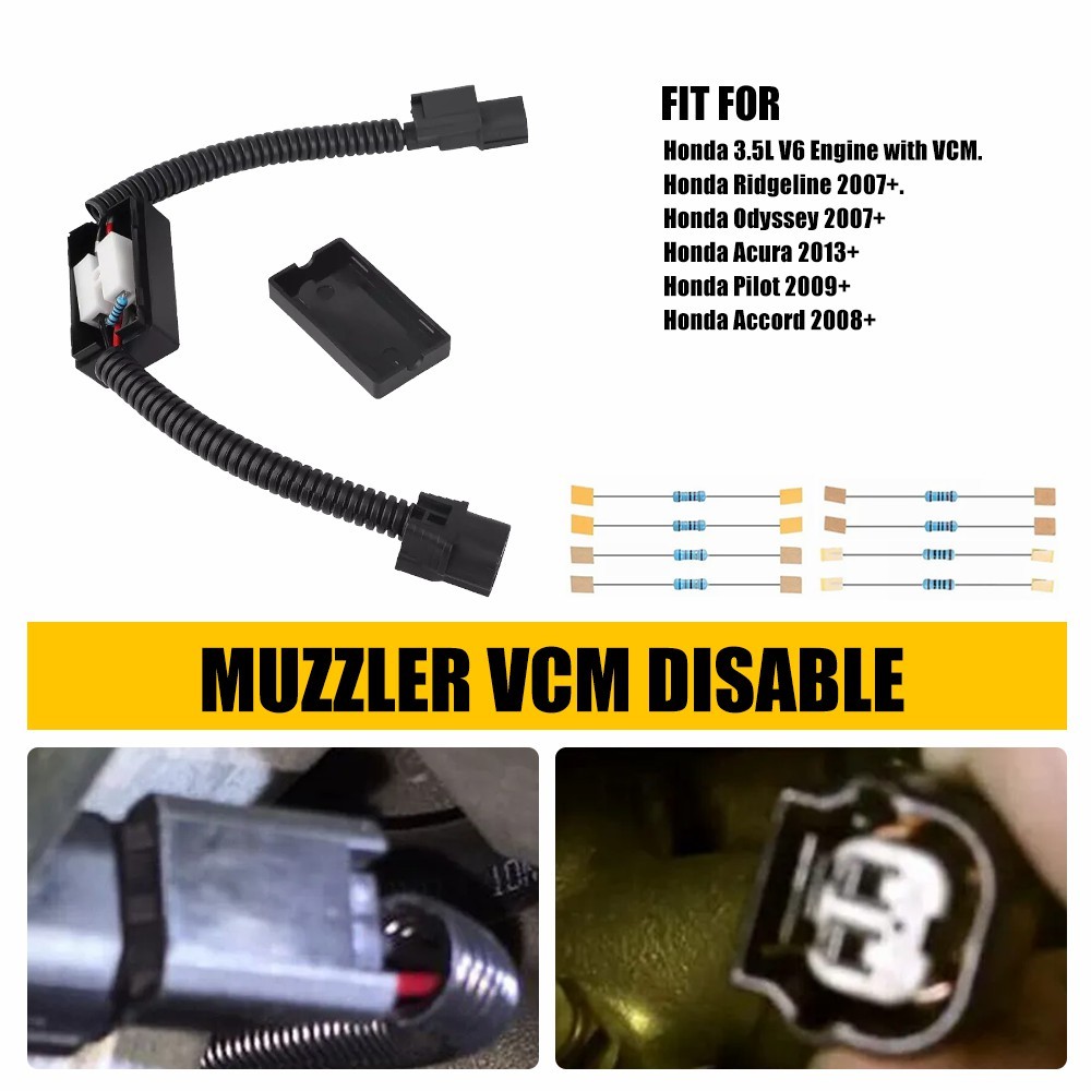 Muzzler VCM Harness Kit For Honda Acura Pilot Accord Ridgeline Odyssey 3.5L EXV