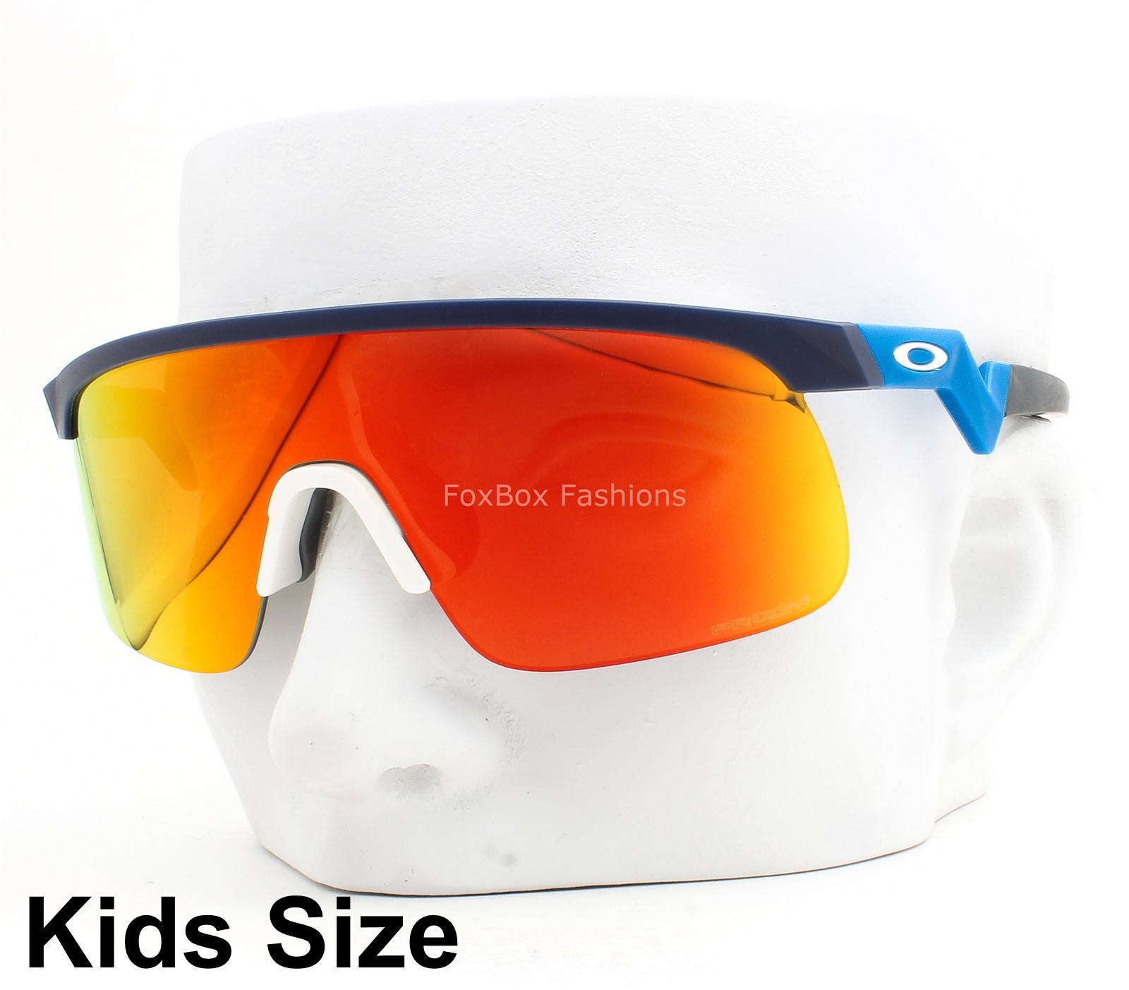 Oakley Youth Fit Sunglasses OJ9010-3423 Resistor XS Matte Navy Blue Kids Size